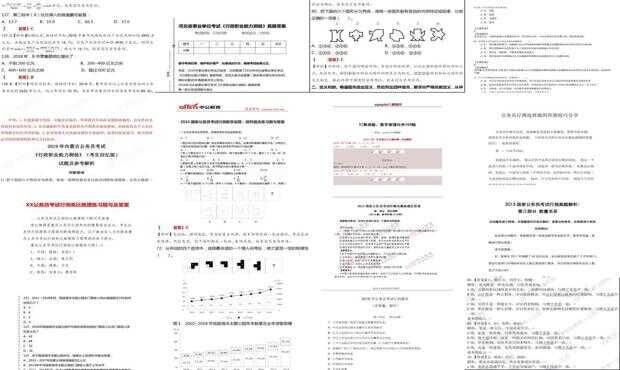 行测真题题库分析与数字化转型实践研究